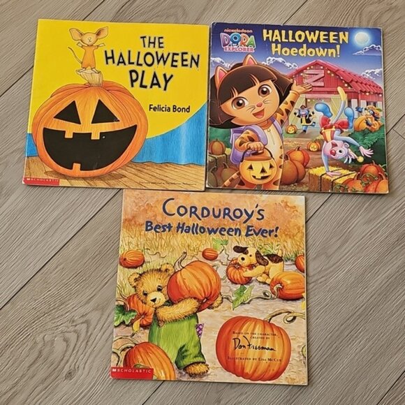 Vintage Halloween Toddler Kids Book Lot Of 8 Books - Picture 7 of 10